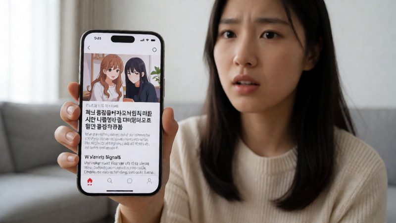 韩漫画免费漫画在线观看安不安全?先看这五类信号 配图
